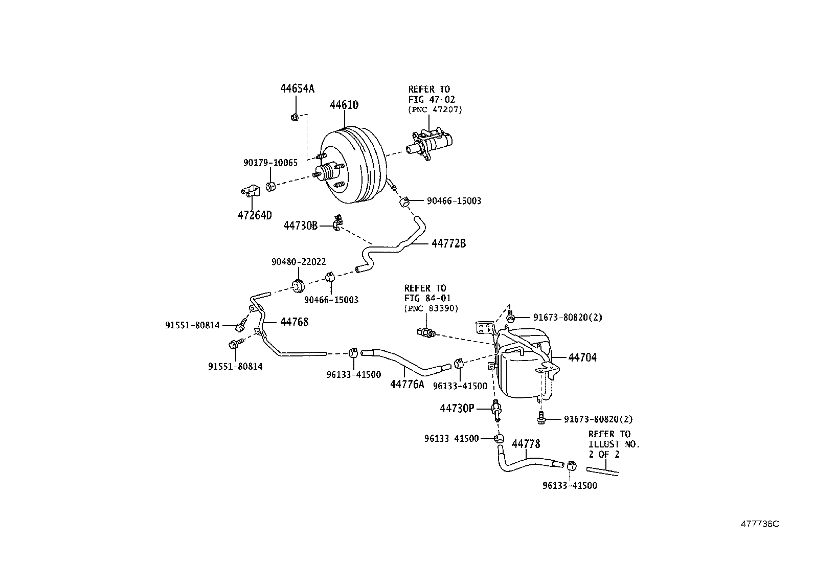 44783-37020 CLIP(FOR VACUUM TUBE CONNECTOR HOSE) product image