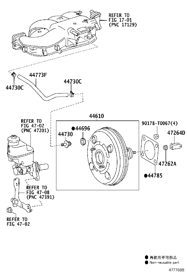 44610-0K210 BOOSTER ASSY, BRAKE product image