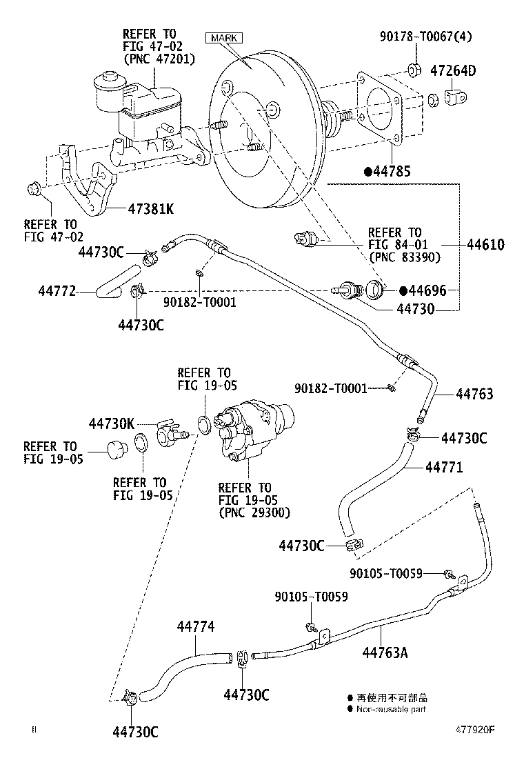 44776-0K030 HOSE, BRAKE BOOSTER product image