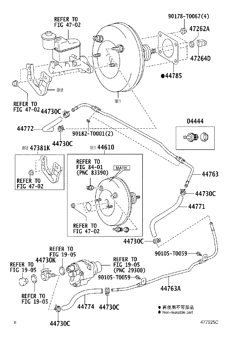 44776-0K030 HOSE, BRAKE BOOSTER product image
