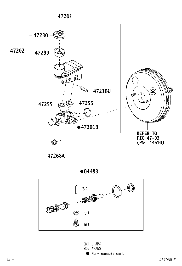 Toyota 47230-BZ021 CAP ASSY, BRAKE MASTER CYLINDER RESERVOIR FILLER