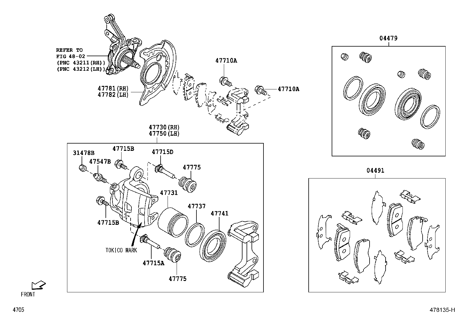 47715-B1020 BOLT(FOR FRONT DISC BRAKE CYLINDER SLIDE) product image