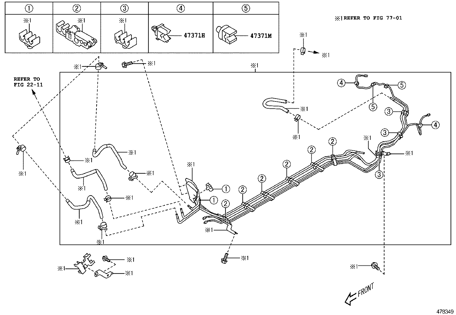 SU003-00661 BRACKET ASSY, BRAKE ACTUATOR product image
