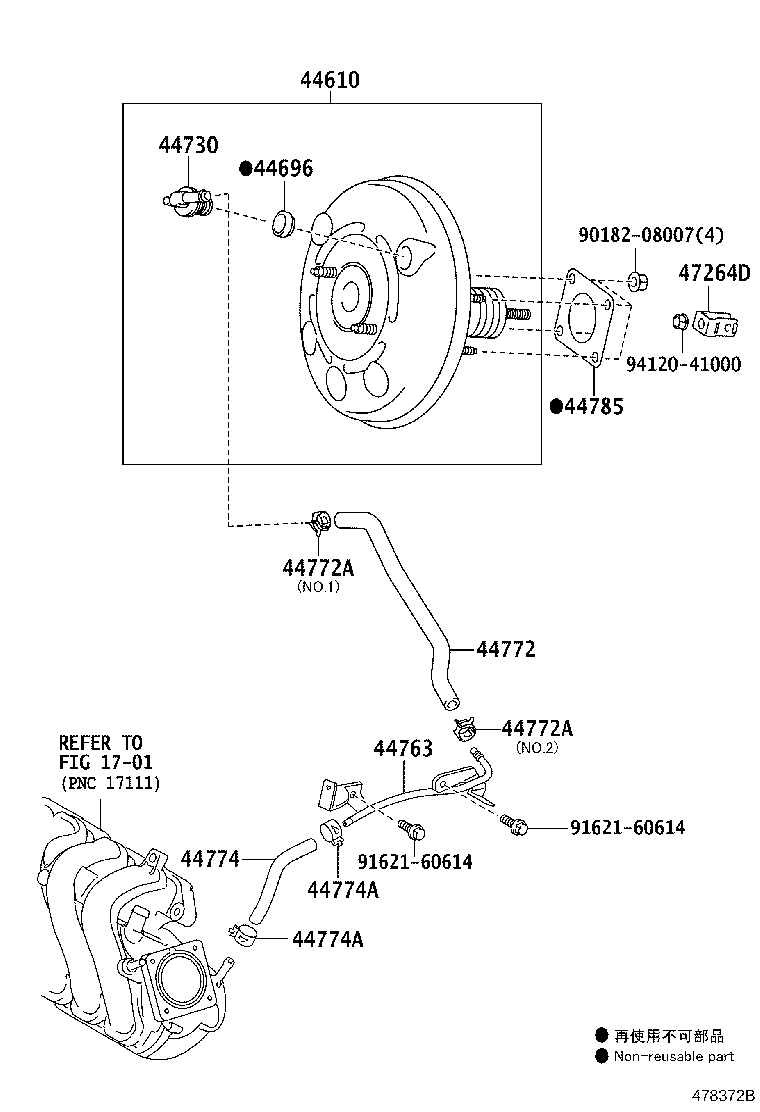 44610-12K30 BOOSTER ASSY, BRAKE product image