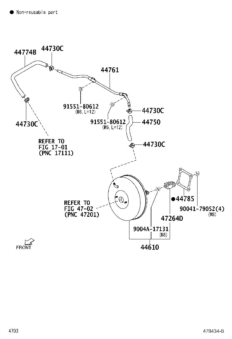 Toyota 44610-B4020 BOOSTER ASSY, BRAKE