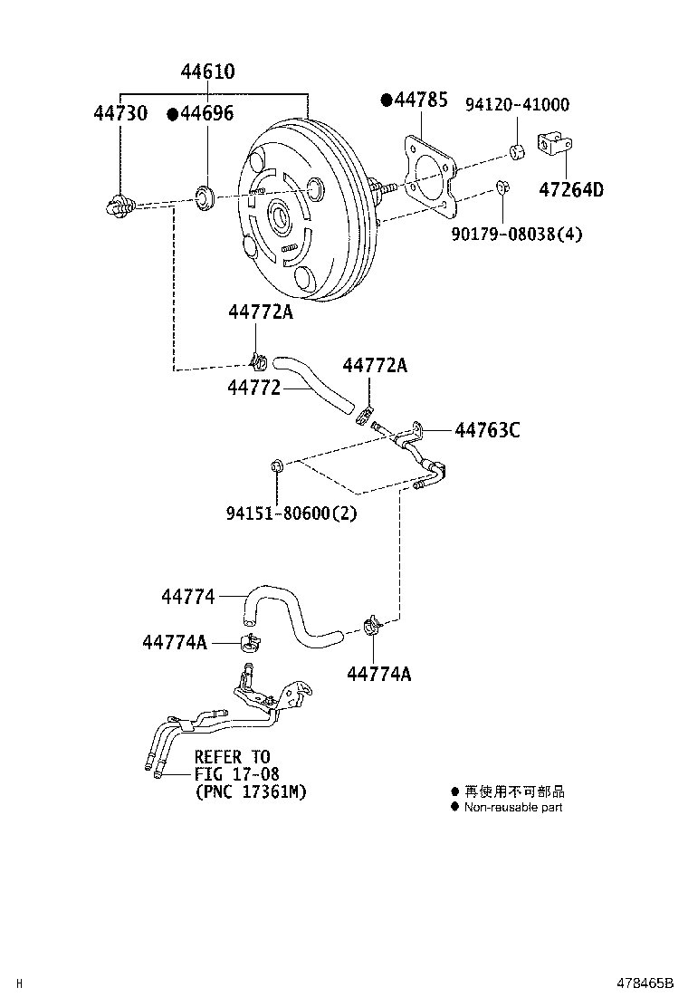 44610-12M40 BOOSTER ASSY, BRAKE product image