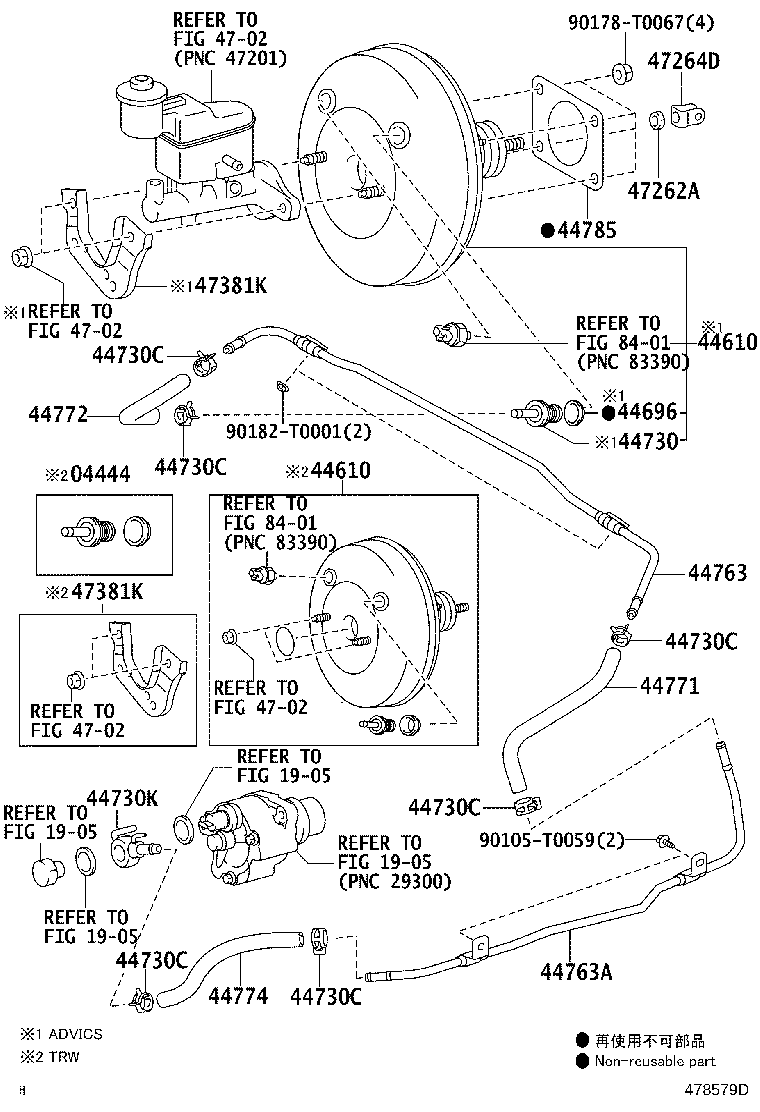 44610-0K210 BOOSTER ASSY, BRAKE product image