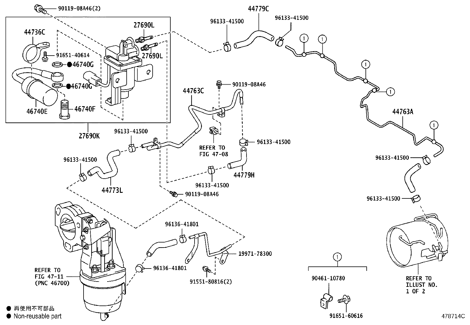 44610-36680 BOOSTER ASSY, BRAKE product image