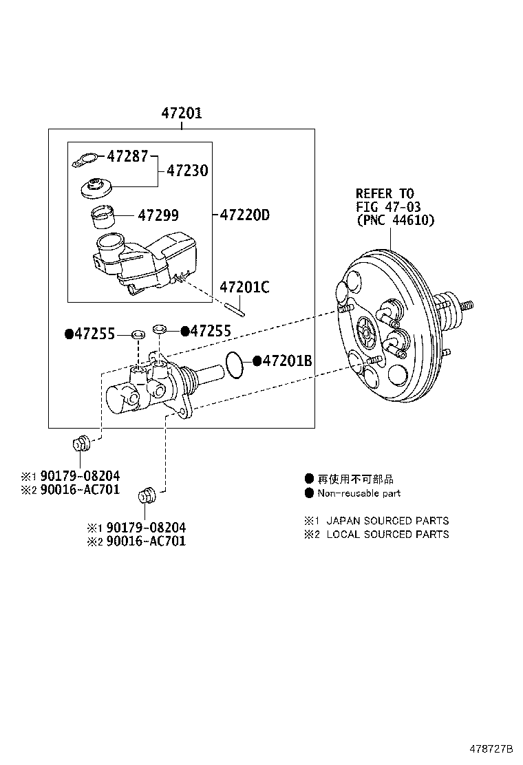 Thumbnail 2 for 47230-0D160