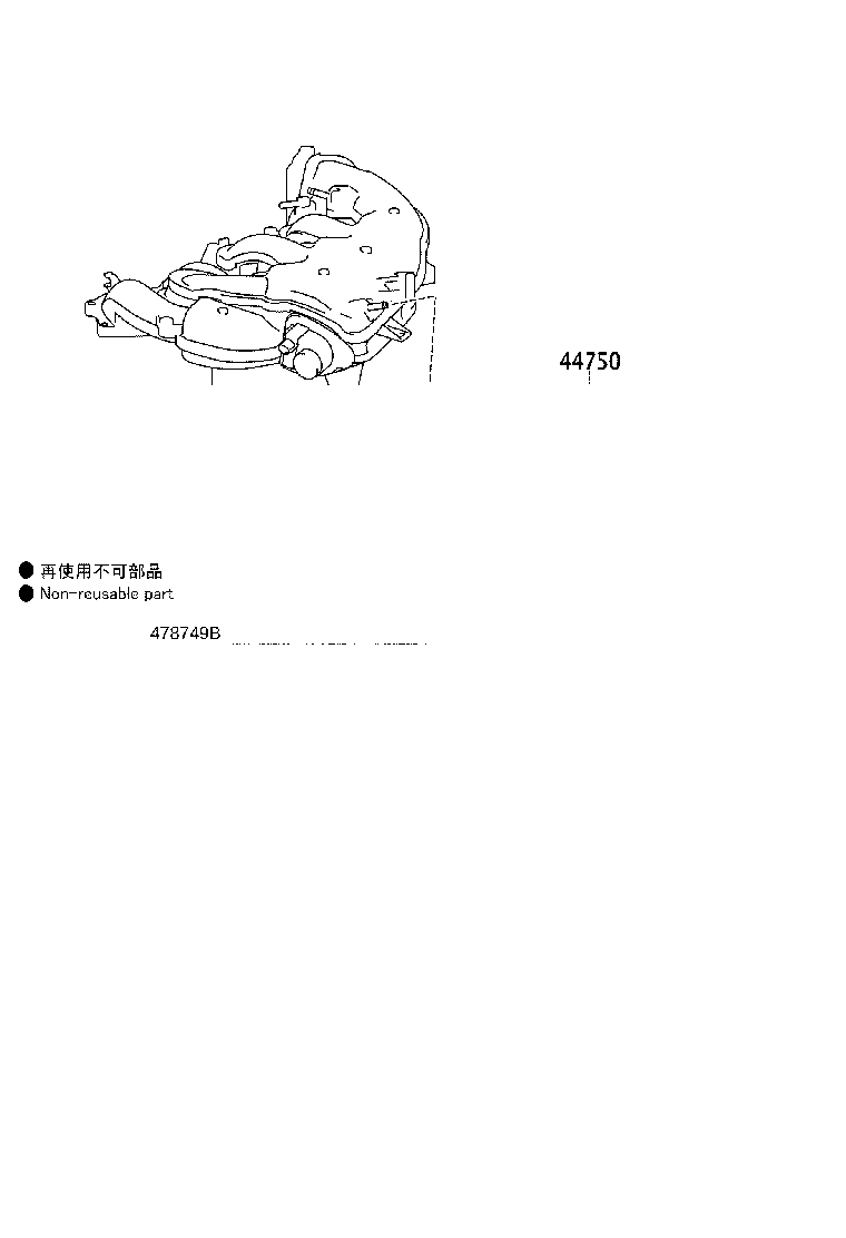 44610-53460 BOOSTER ASSY, BRAKE product image
