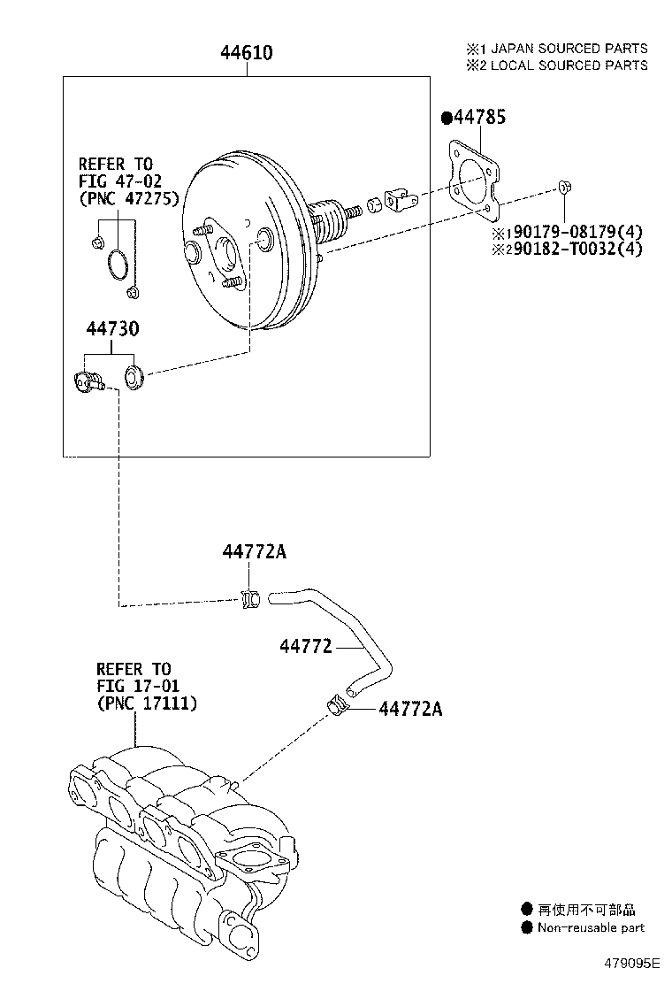 44610-09C40 BOOSTER ASSY, BRAKE product image