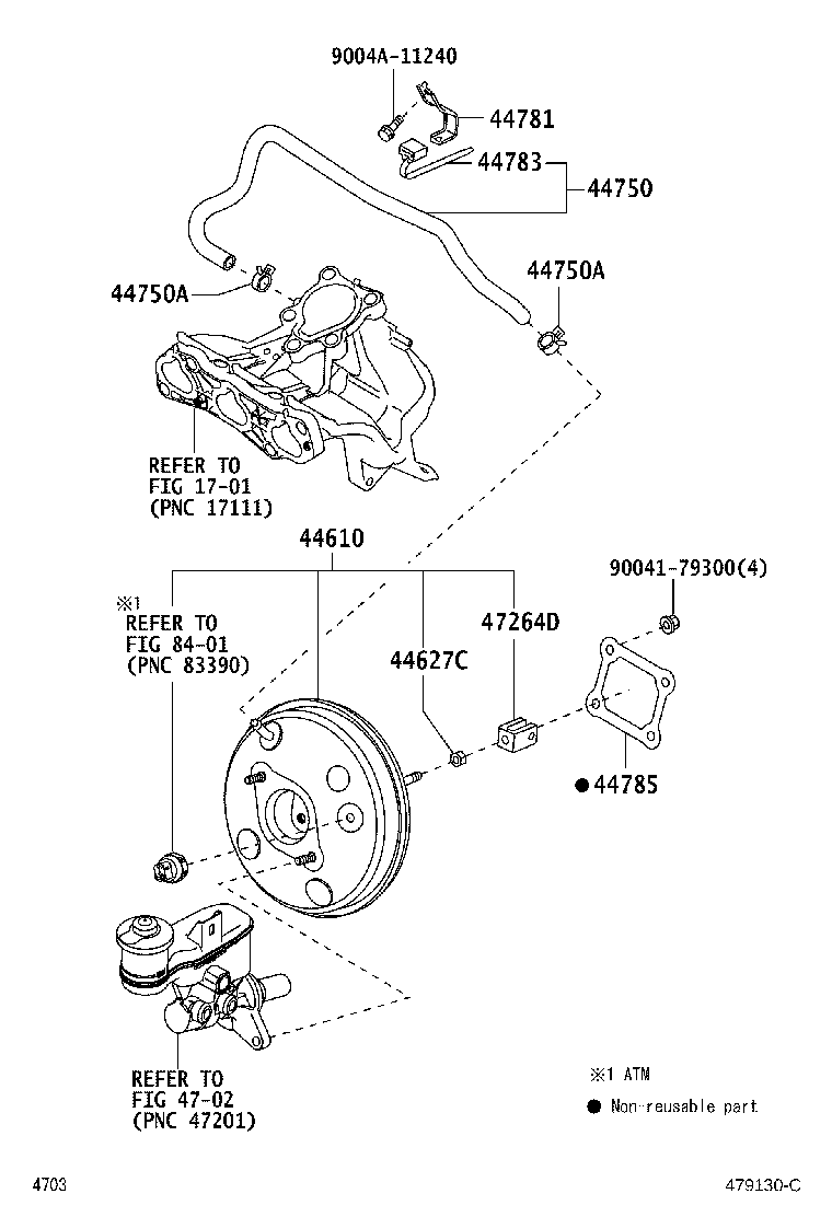 44610-BZ360 BOOSTER ASSY, BRAKE product image