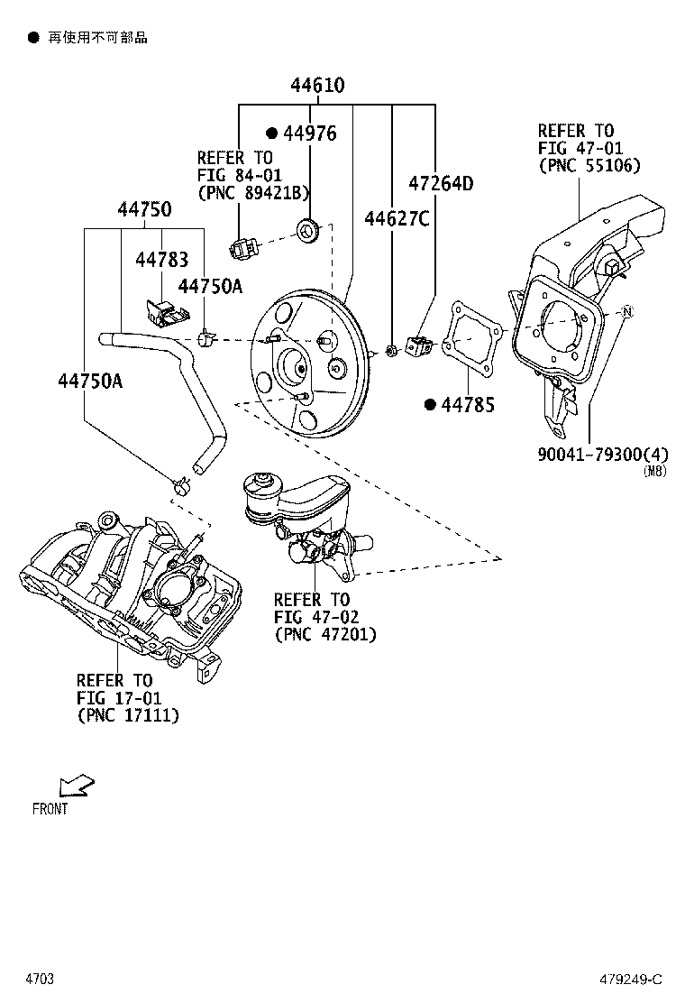 44610-B2650 BOOSTER ASSY, BRAKE product image