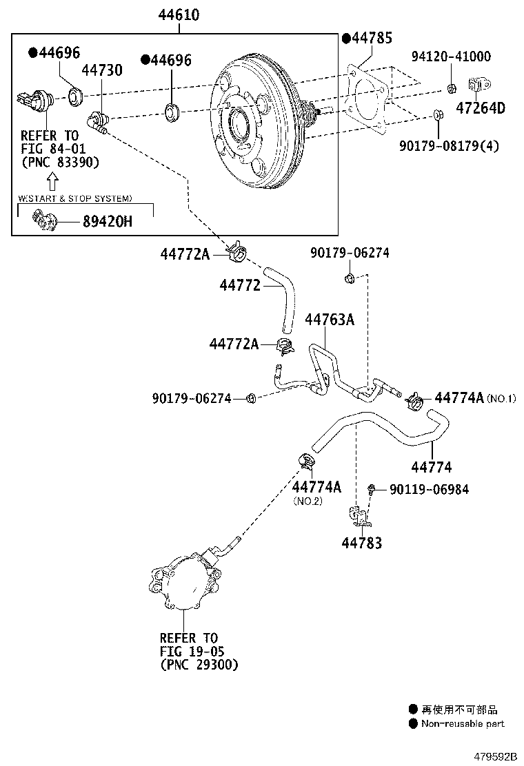 44610-78070 BOOSTER ASSY, BRAKE product image