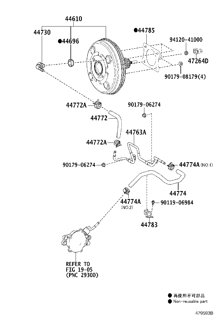 44610-78060 BOOSTER ASSY, BRAKE product image