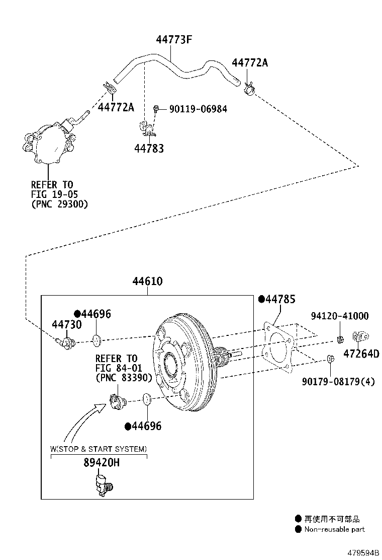 44610-78070 BOOSTER ASSY, BRAKE product image
