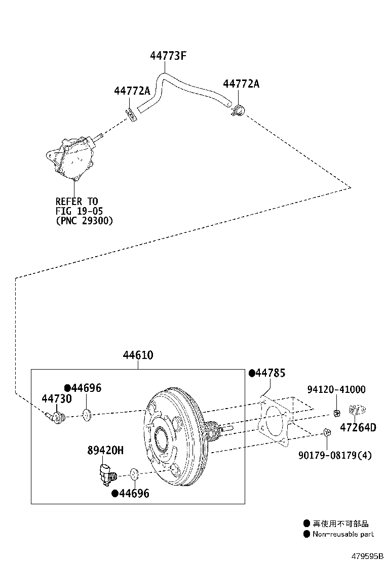 44610-78060 BOOSTER ASSY, BRAKE product image