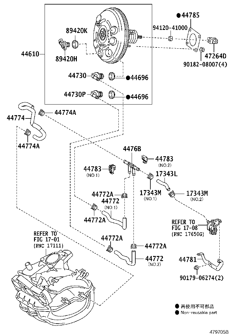 44610-52F20 BOOSTER ASSY, BRAKE product image