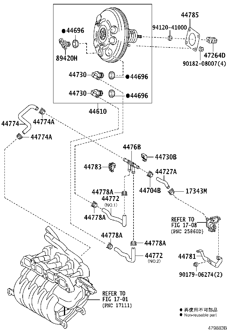 44610-52F00 BOOSTER ASSY, BRAKE product image