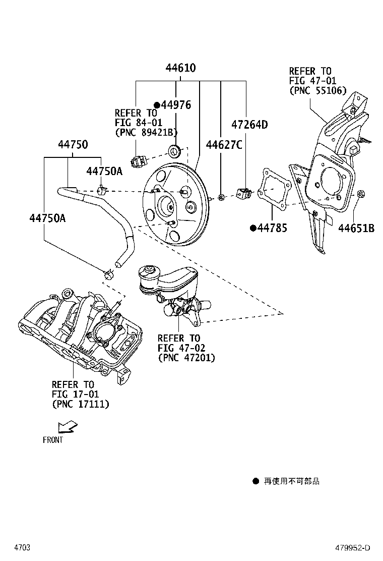 44610-B2260 BOOSTER ASSY, BRAKE product image