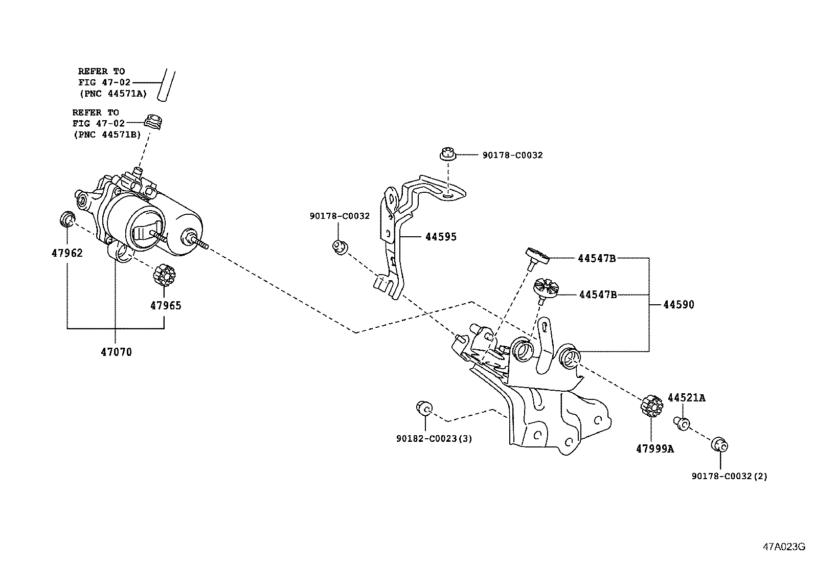 44521-02060 COLLAR, BRAKE ACTUATOR CASE, NO.1 product image