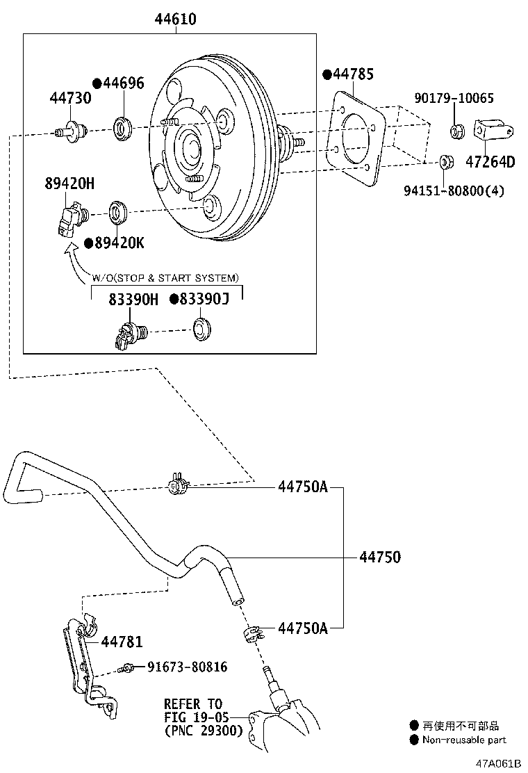44610-30B00 BOOSTER ASSY, BRAKE product image