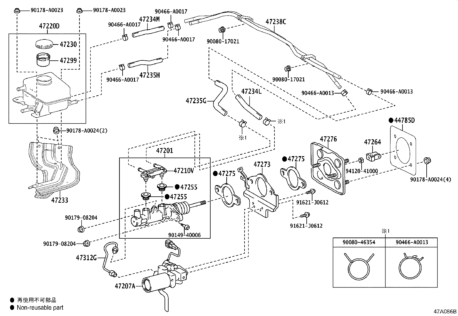 Thumbnail 2 for 47234-0E070