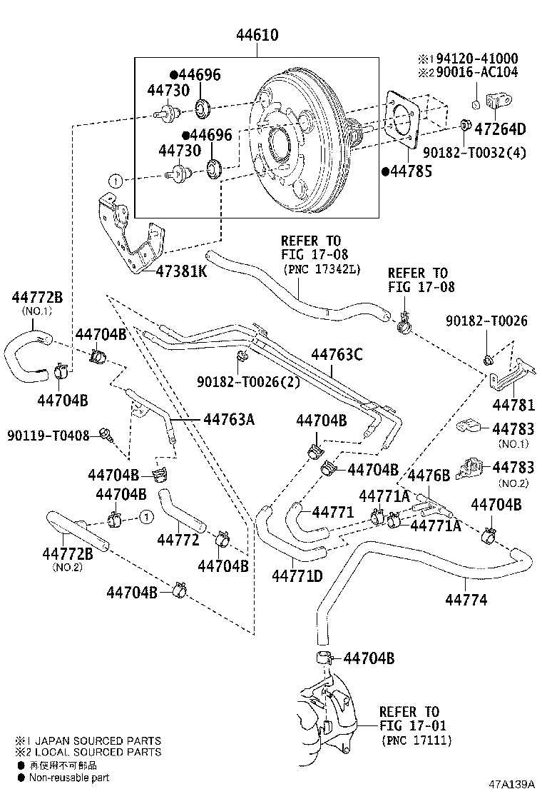 44610-0K460 BOOSTER ASSY, BRAKE product image