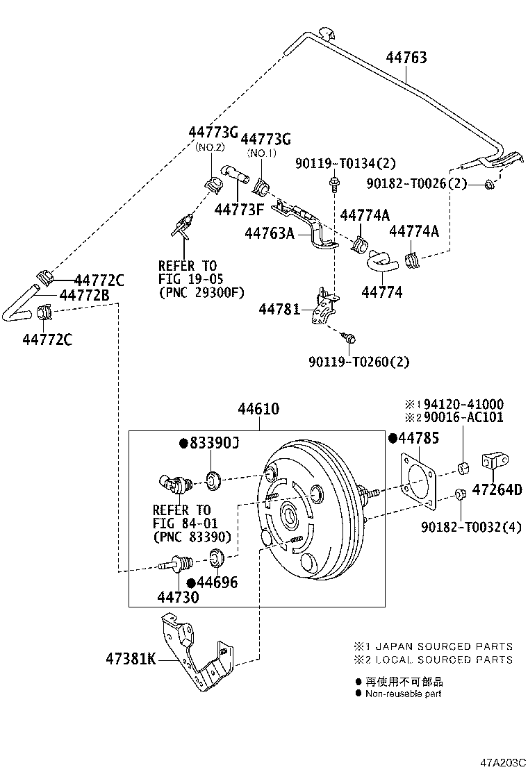 44610-71030 BOOSTER ASSY, BRAKE product image