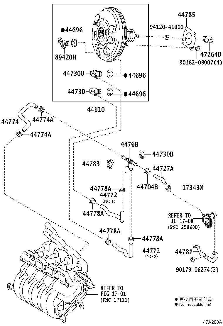 44610-52F00 BOOSTER ASSY, BRAKE product image