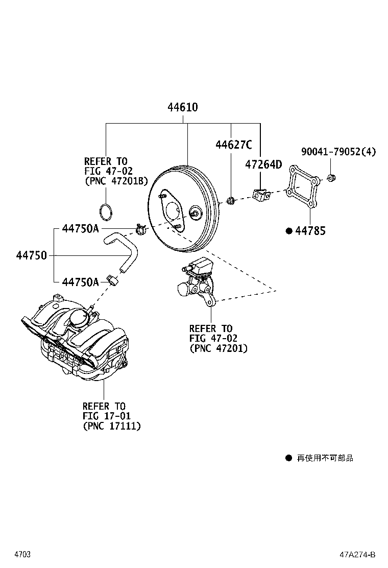 44610-B1200 BOOSTER ASSY, BRAKE product image