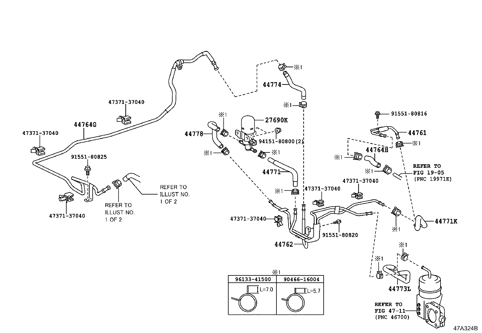 44702-37801 TUBE, BOOSTER VACUUM product image