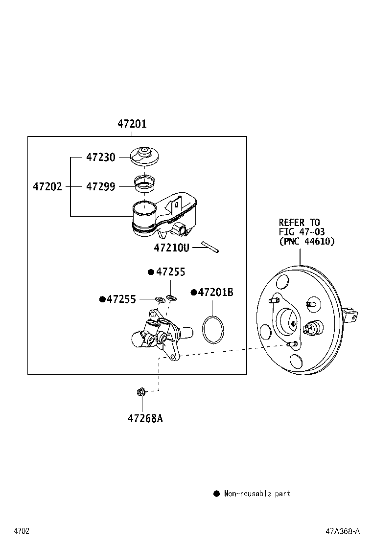 90043-01352 RING, O(FOR BRAKE MASTER CYLINDER) product image