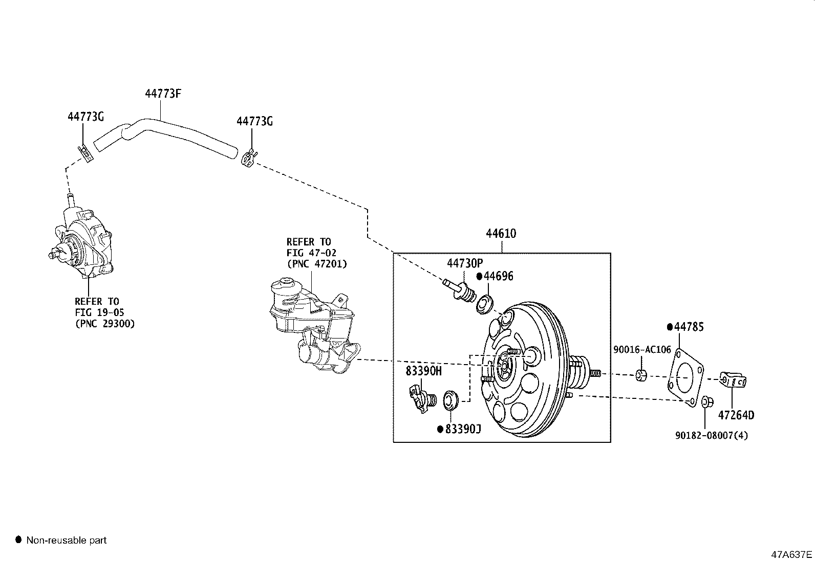 44610-0DA50 BOOSTER ASSY, BRAKE product image