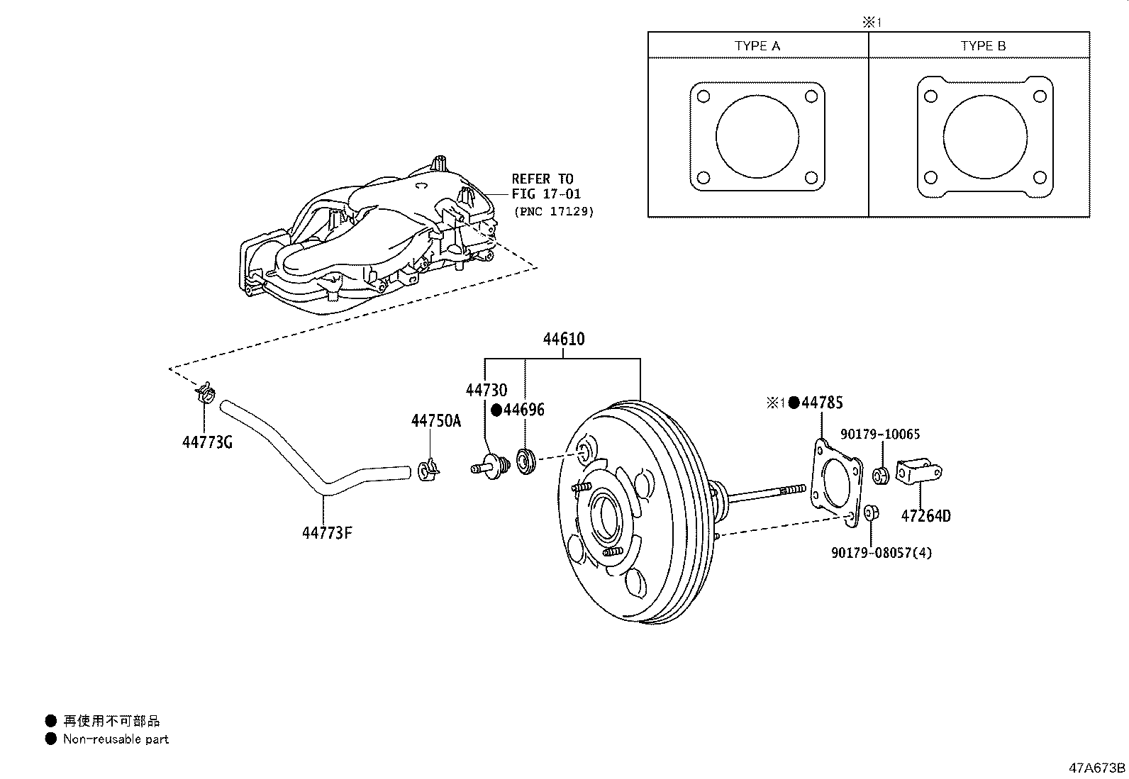 Toyota 44610-6A310 BOOSTER ASSY, BRAKE