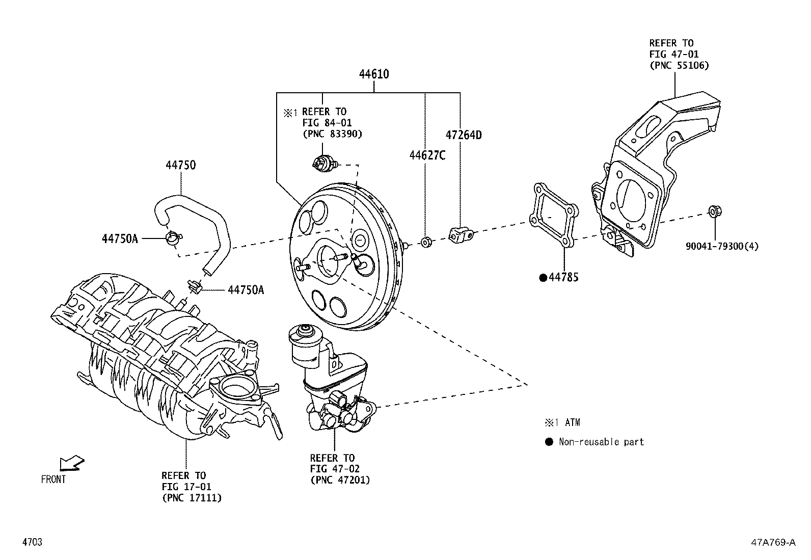 44610-BZ360 BOOSTER ASSY, BRAKE product image