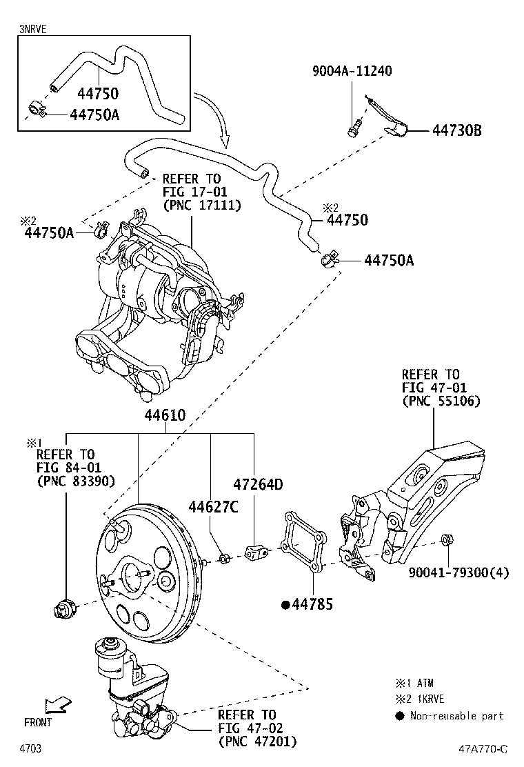 44610-BZ360 BOOSTER ASSY, BRAKE product image