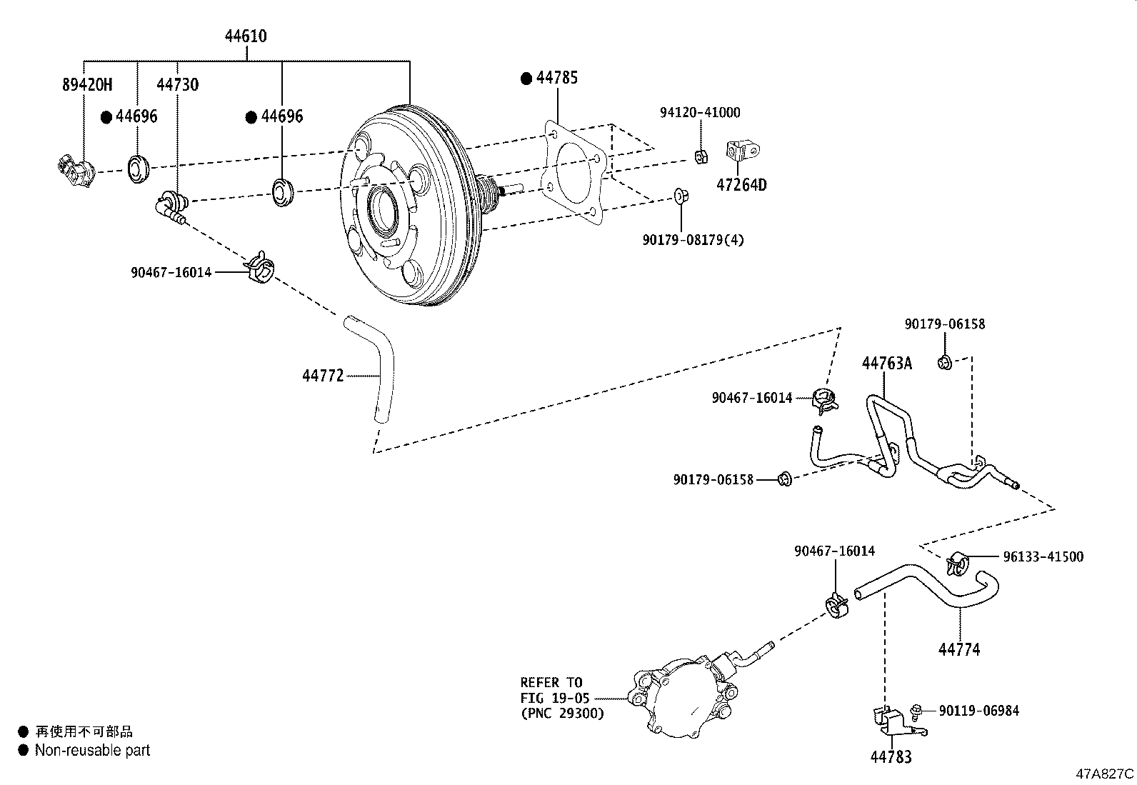 44610-48520 BOOSTER ASSY, BRAKE product image