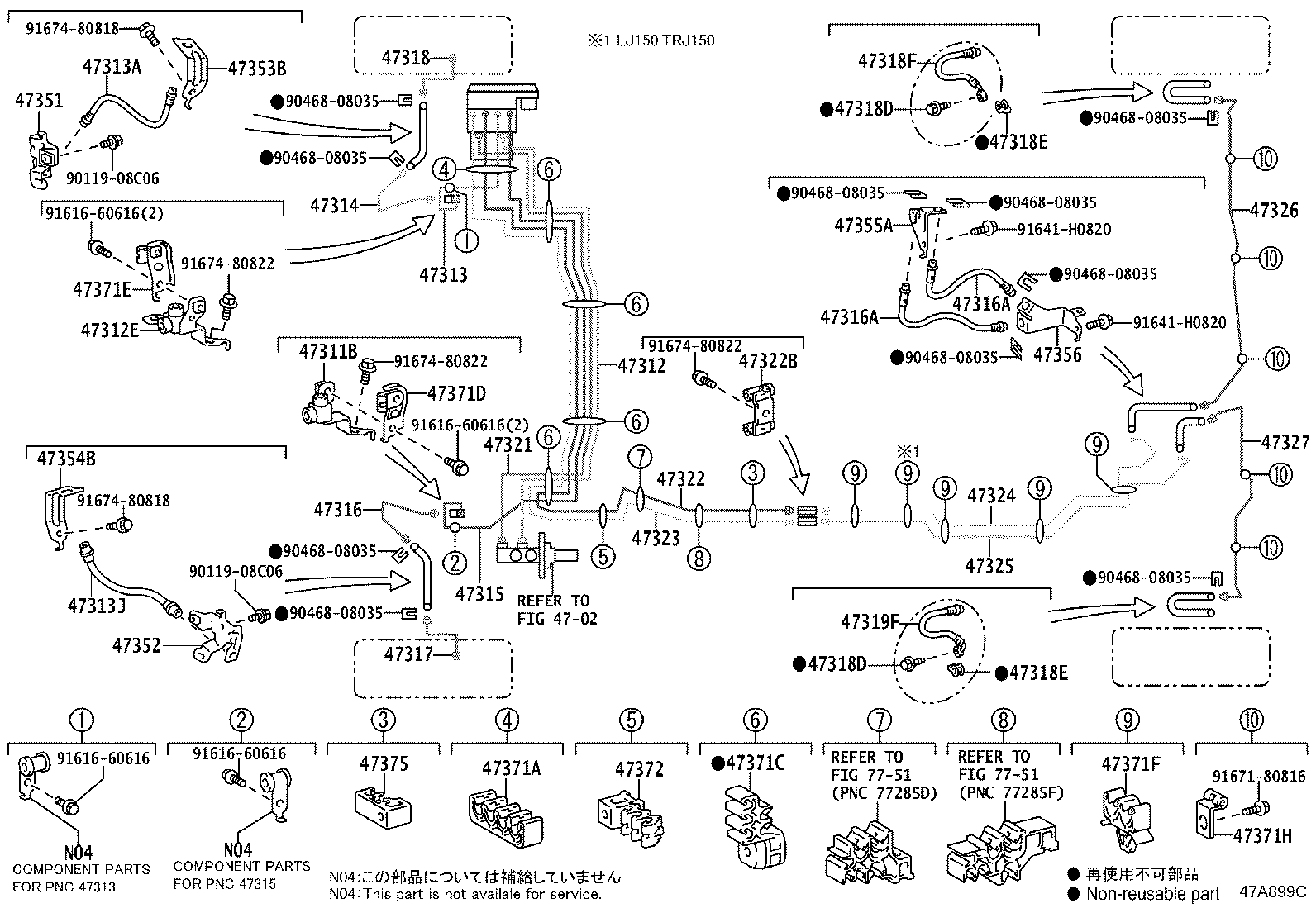 44590-60030 BRACKET ASSY, BRAKE ACTUATOR product image