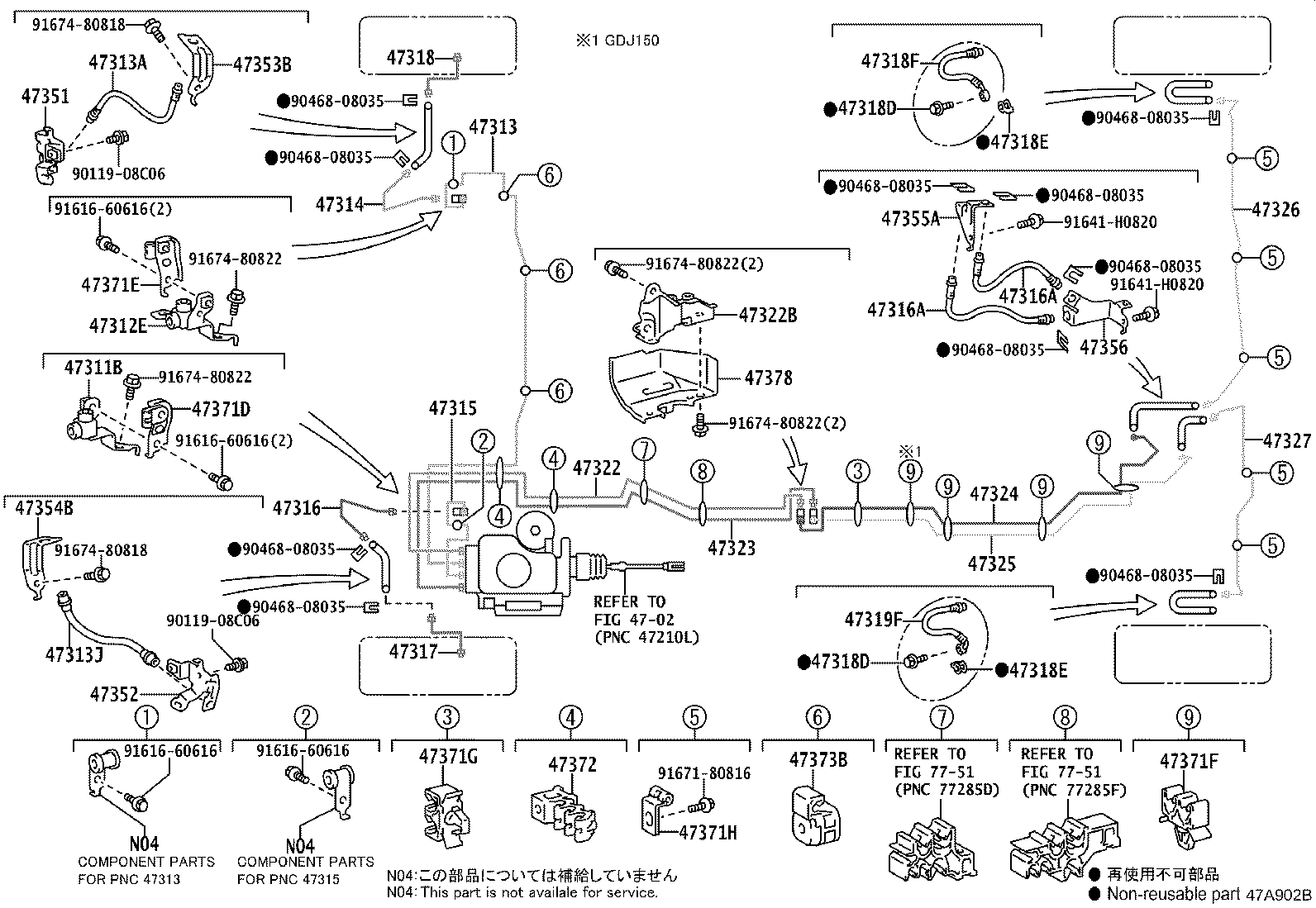 44590-60030 BRACKET ASSY, BRAKE ACTUATOR product image