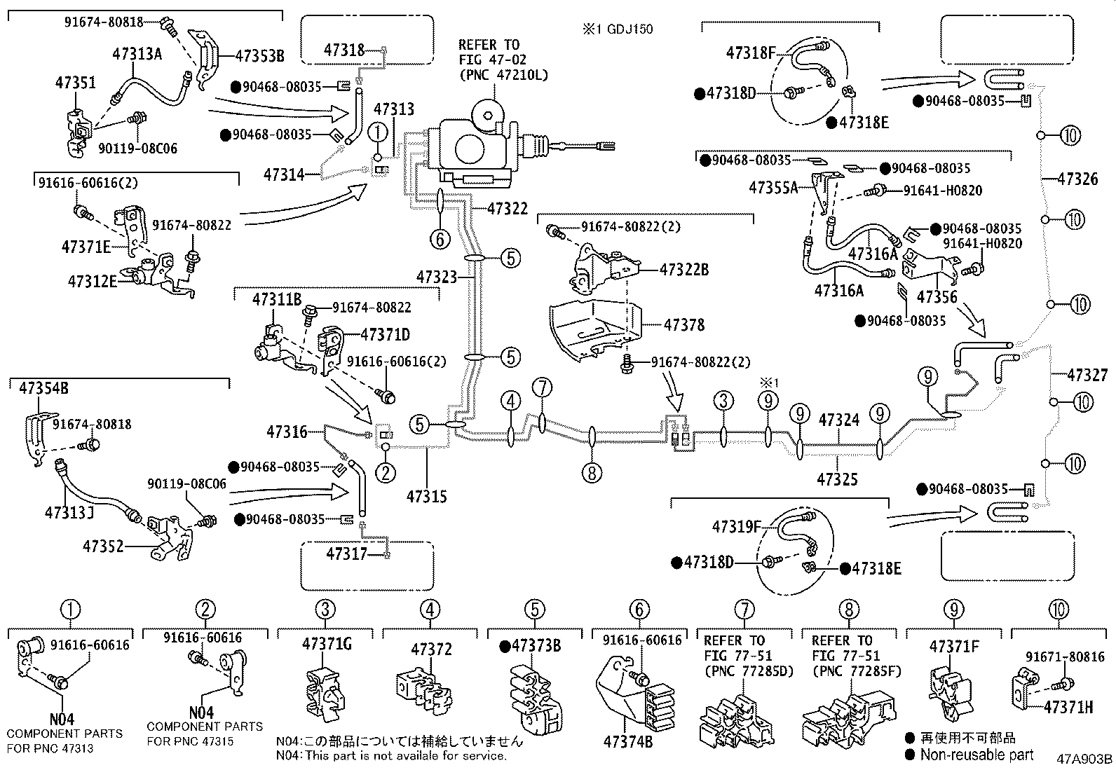 44590-60030 BRACKET ASSY, BRAKE ACTUATOR product image