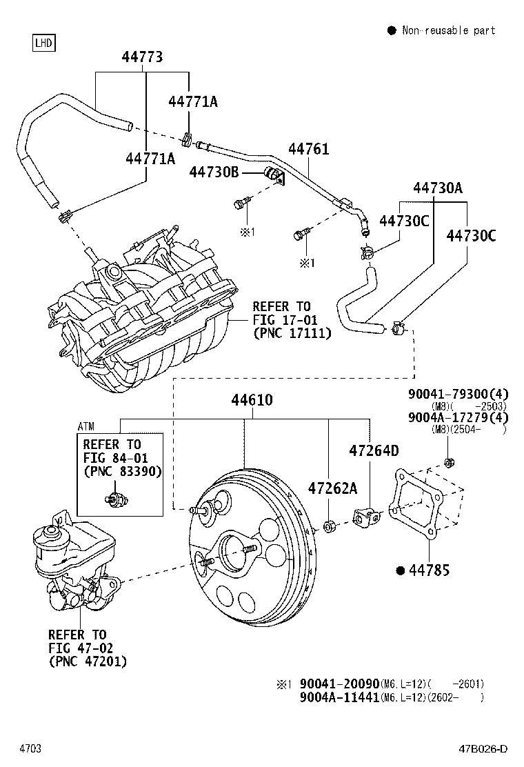 44610-BZ720 BOOSTER ASSY, BRAKE product image