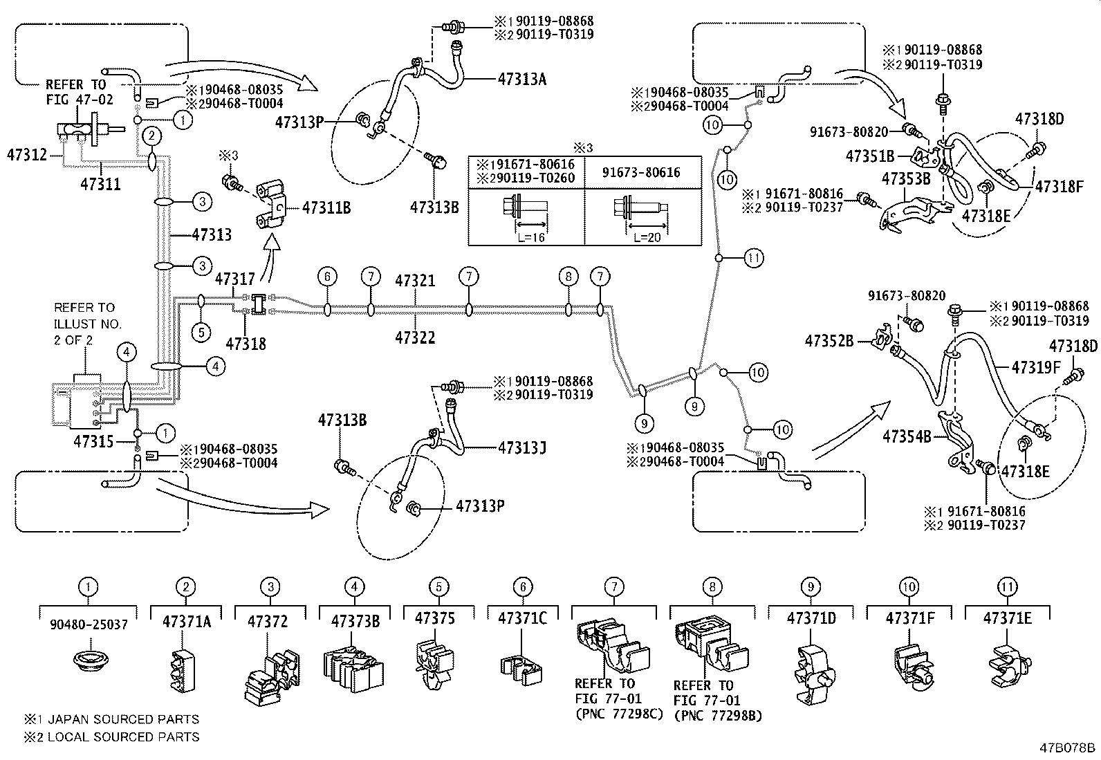 44590-F4050 BRACKET ASSY, BRAKE ACTUATOR product image