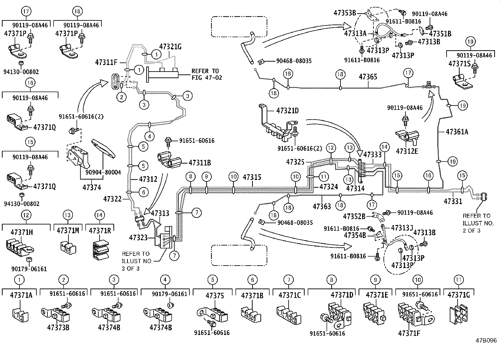 44590-36060 BRACKET ASSY, BRAKE ACTUATOR product image