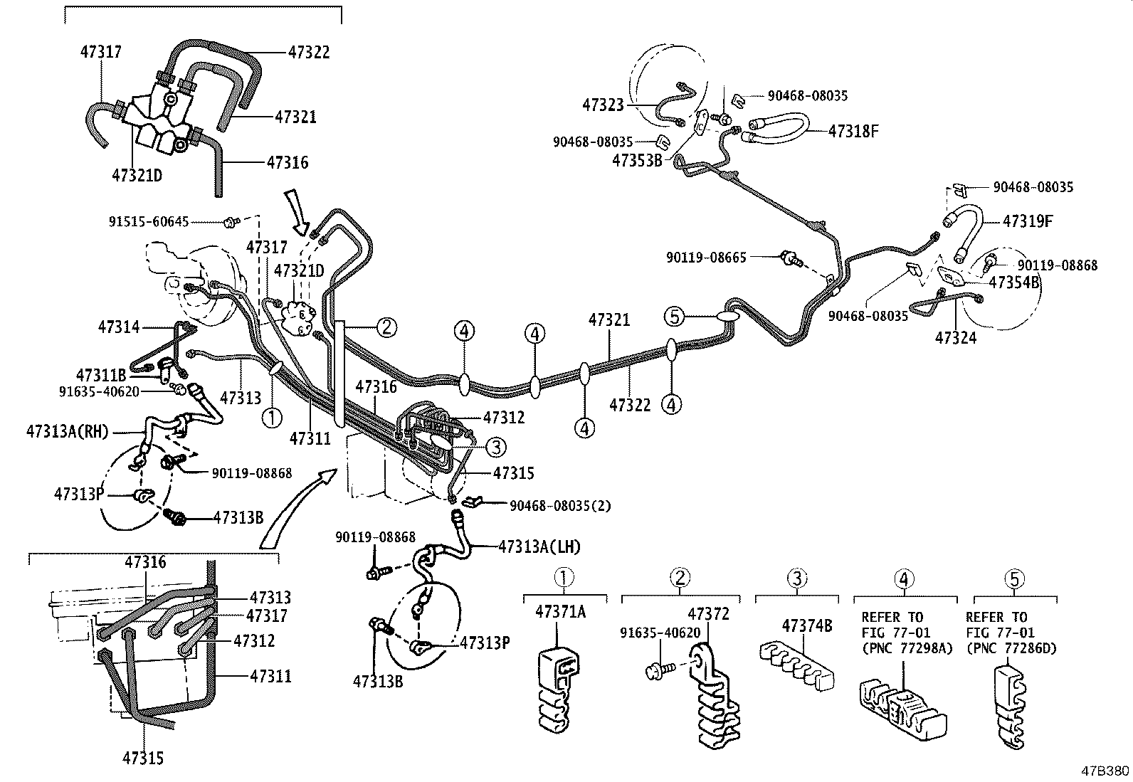 44050-52290 ACTUATOR ASSY, BRAKE product image