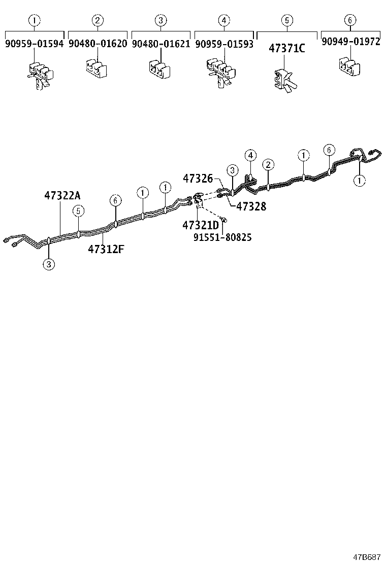 44050-37582 ACTUATOR ASSY, BRAKE product image