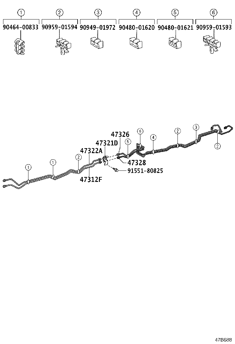 44050-37582 ACTUATOR ASSY, BRAKE product image