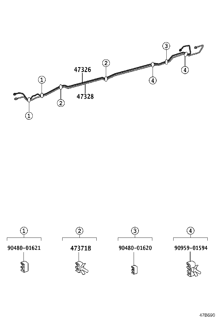 44050-37582 ACTUATOR ASSY, BRAKE product image