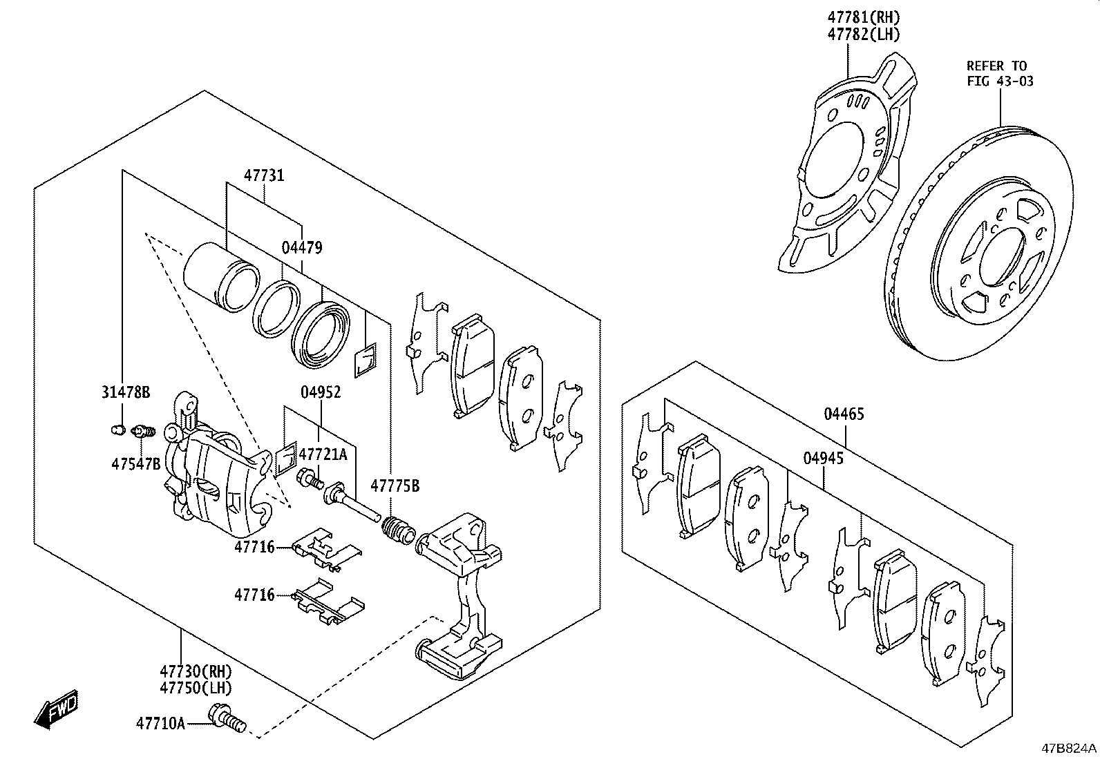 90118-WC560 BOLT, HEXAGON(FOR FRONT DISC BRAKE CALIPER) product image