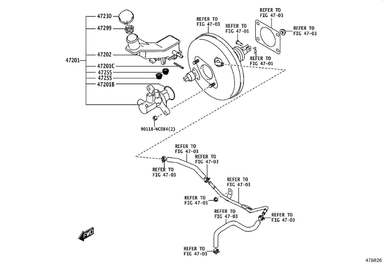 47299-WC001 STRAINER, BRAKE MASTER CYLINDER RESERVOIR product image